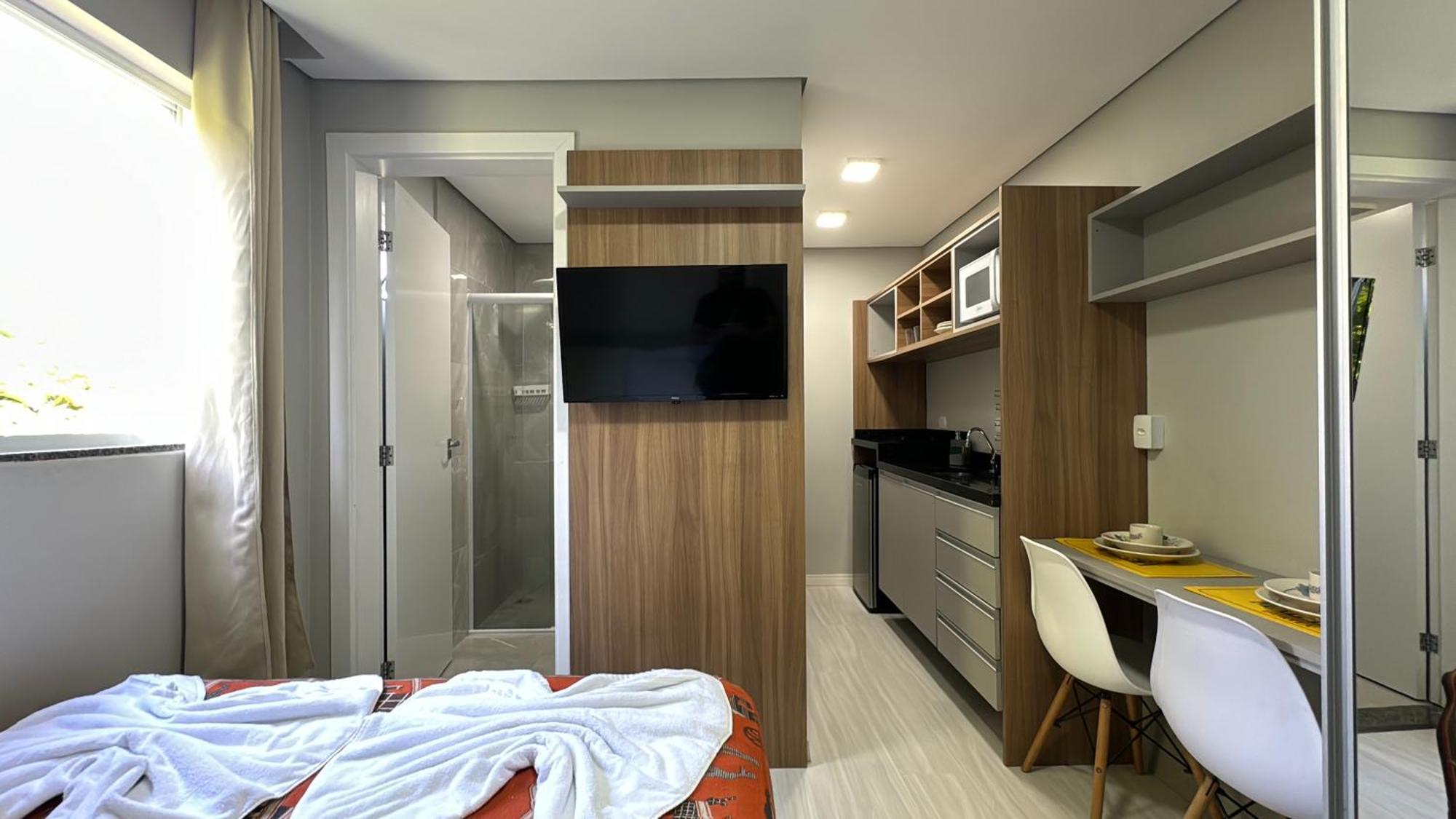 07-Studio Encantador Para Casal Curitiba Exteriér fotografie
